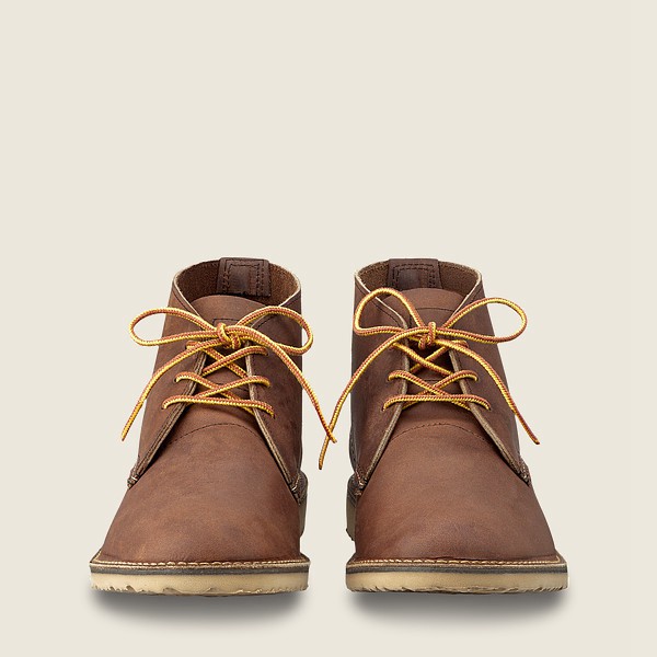 Heritage Sko Herre - Red Wing Weekender – Chukka Yuma Læder - Brune - ATQEKX-527